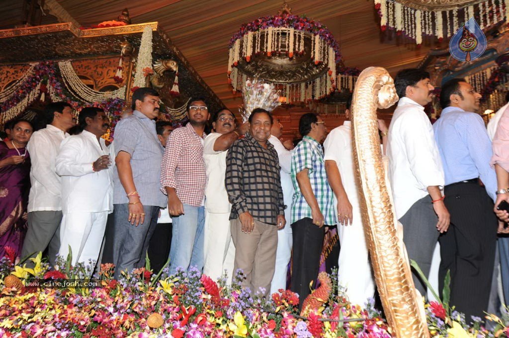 Politicians and Tollywood Stars at Balakrishna Daughter Wedding - 10 / 48 photos