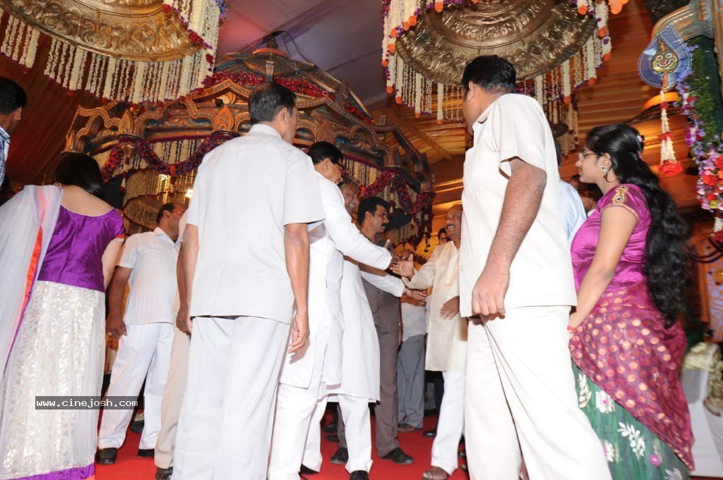 Politicians and Tollywood Stars at Balakrishna Daughter Wedding - 45 / 48 photos