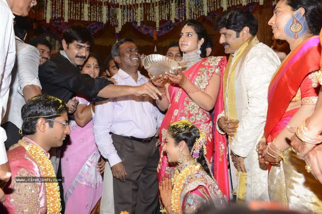 Balakrishna Daughter Tejaswini in Pallaki Photos - 41 / 172 photos