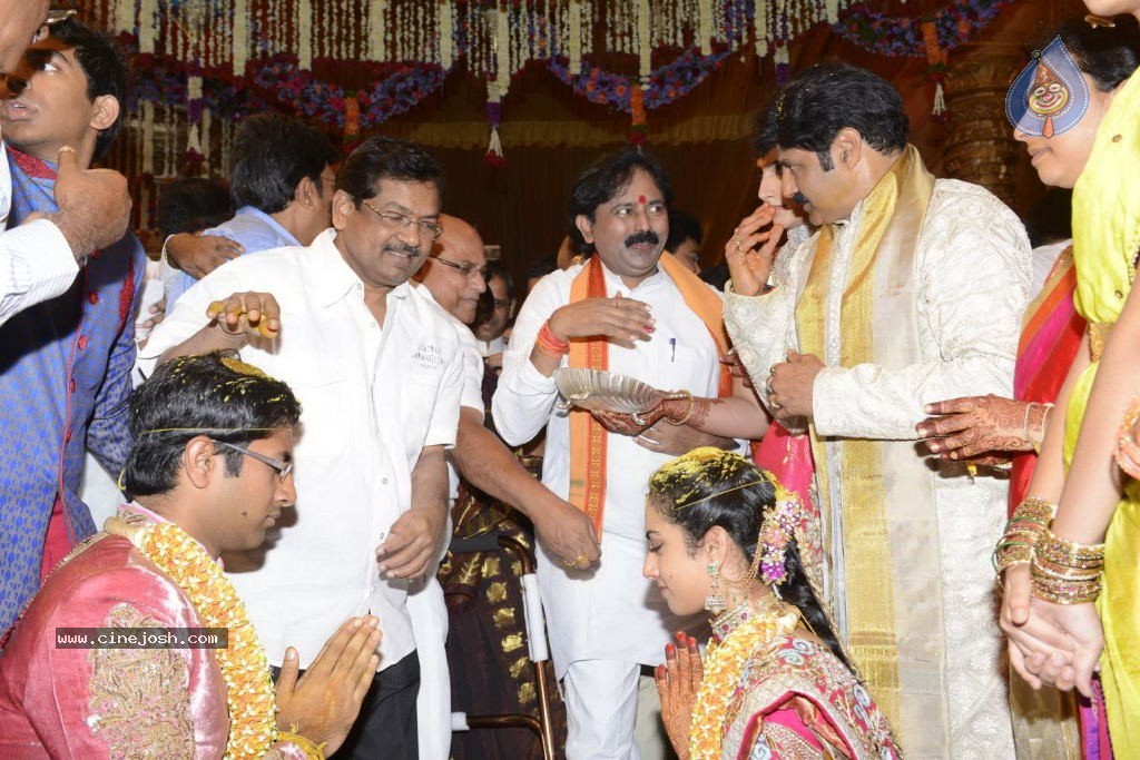 Balakrishna Daughter Tejaswini in Pallaki Photos - 85 / 172 photos