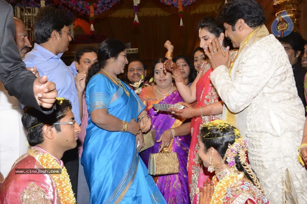 Balakrishna Daughter Tejaswini in Pallaki Photos - 103 / 172 photos