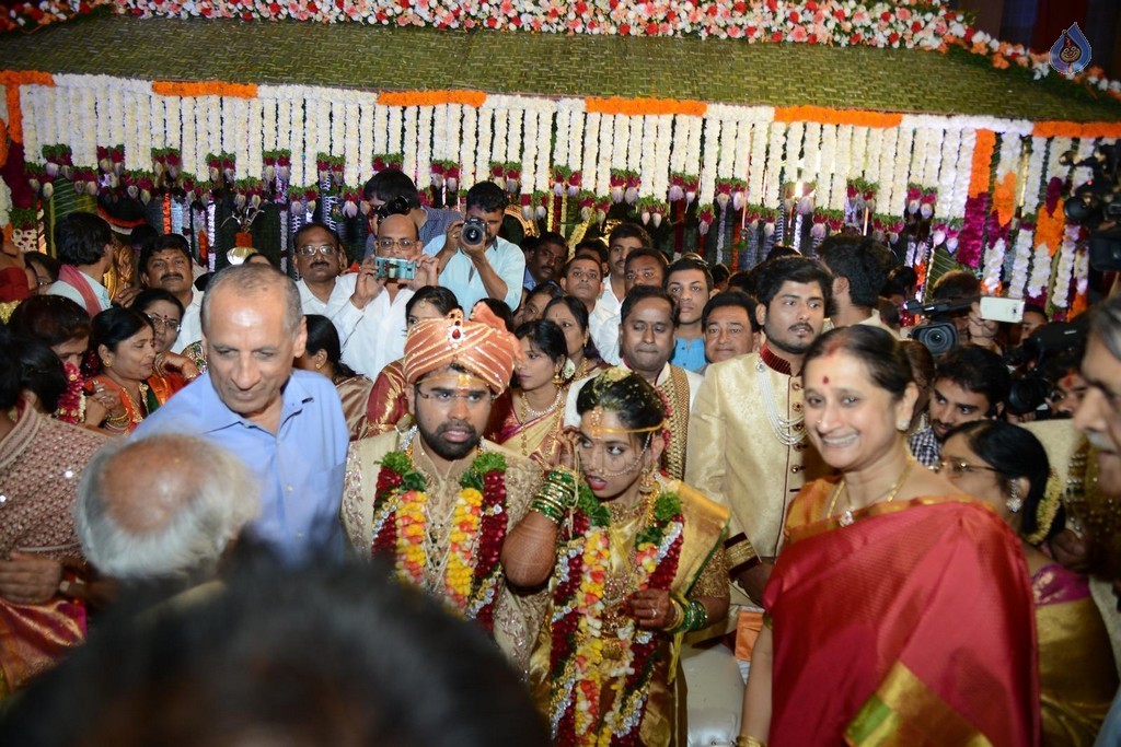 Bandaru Dattatreya Daughter Marriage Photos - 29 / 128 photos