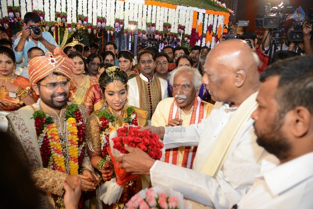 Bandaru Dattatreya Daughter Marriage Photos - 108 / 128 photos