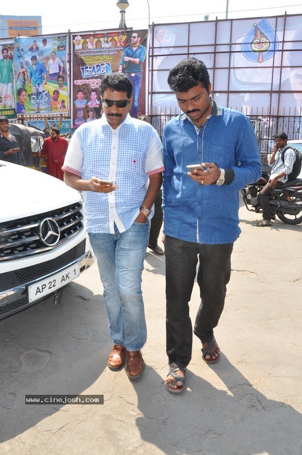 Bandipotu Movie Team at Sandhya Theatre - 19 / 82 photos