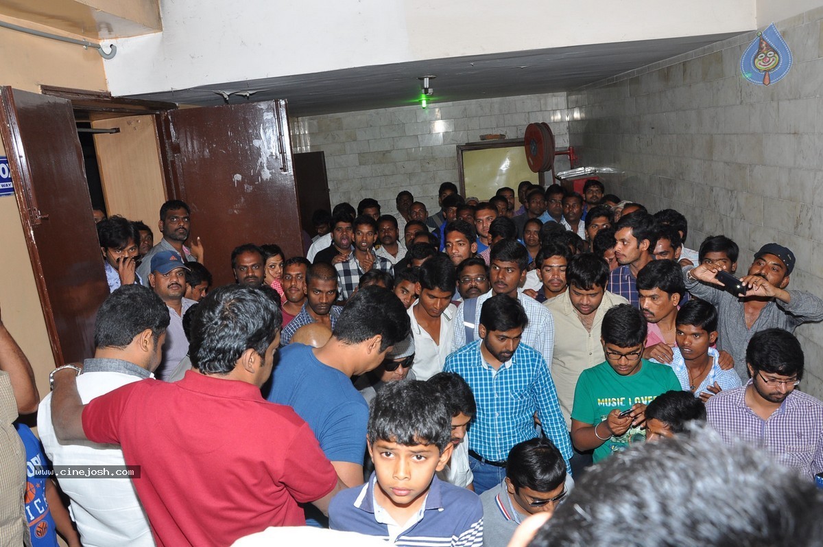 Bandipotu Movie Team at Sandhya Theatre - 24 / 82 photos