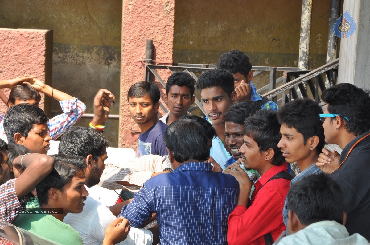 Bandipotu Movie Team at Sandhya Theatre - 30 / 82 photos
