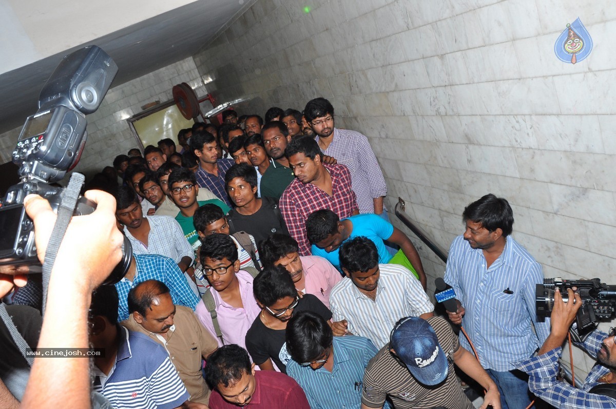 Bandipotu Movie Team at Sandhya Theatre - 75 / 82 photos