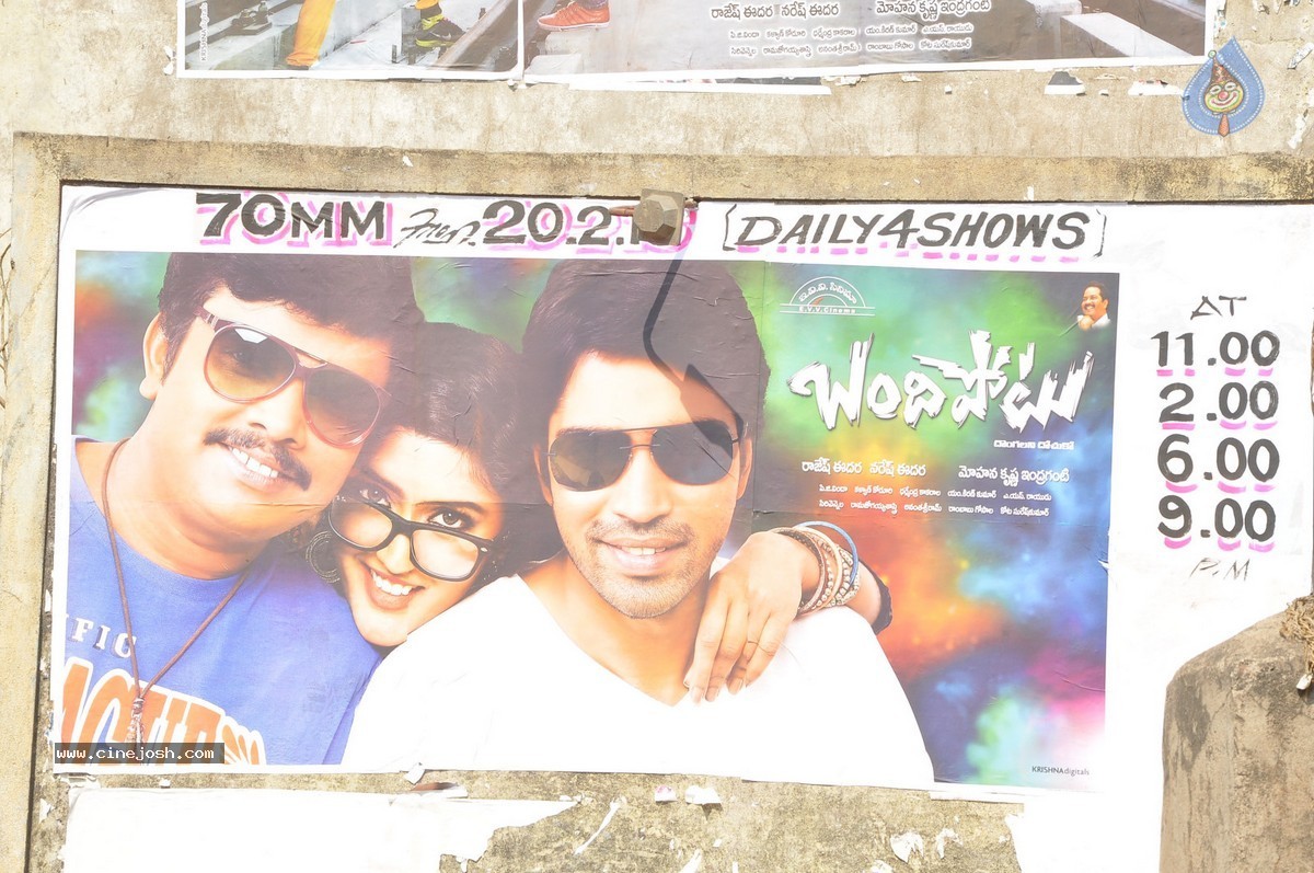 Bandipotu Movie Team at Sandhya Theatre - 80 / 82 photos