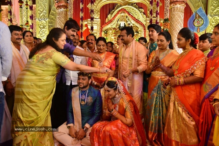 Bandla Ganesh Brother's Daughter Wedding Ceremony - 26 / 82 photos