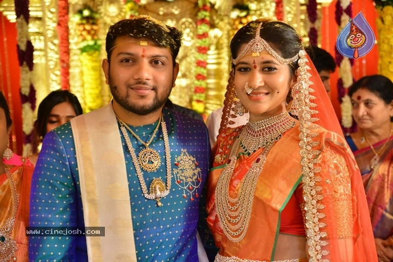 Bandla Ganesh Brother's Daughter Wedding Ceremony - 32 / 82 photos
