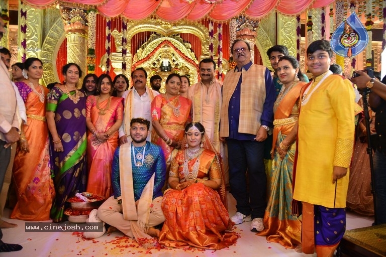 Bandla Ganesh Brother's Daughter Wedding Ceremony - 33 / 82 photos