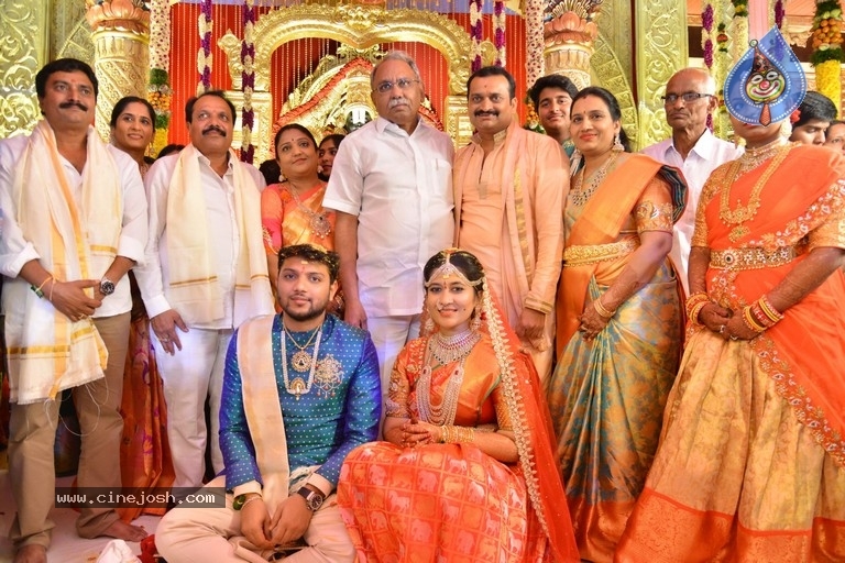 Bandla Ganesh Brother's Daughter Wedding Ceremony - 37 / 82 photos