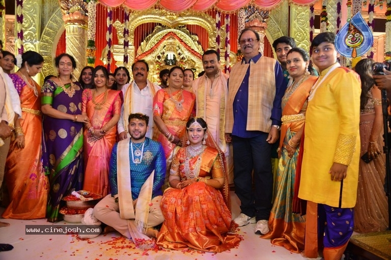 Bandla Ganesh Brother's Daughter Wedding Ceremony - 41 / 82 photos