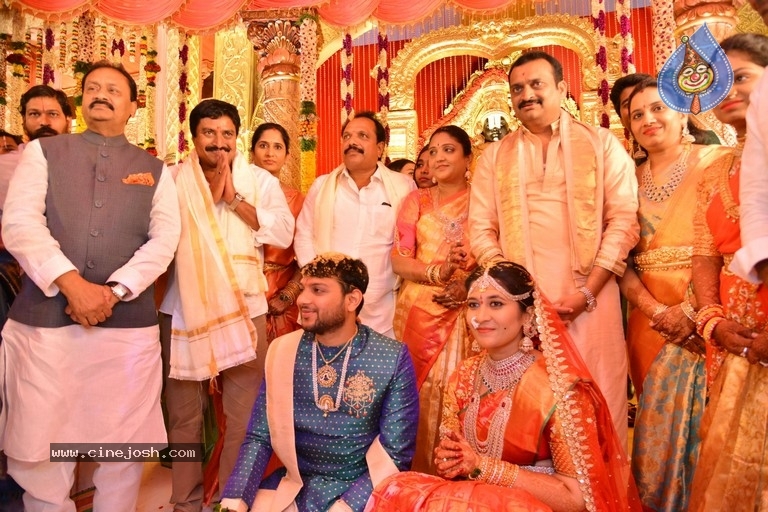Bandla Ganesh Brother's Daughter Wedding Ceremony - 48 / 82 photos