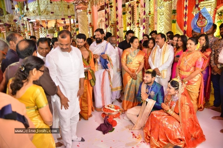 Bandla Ganesh Brother's Daughter Wedding Ceremony - 57 / 82 photos