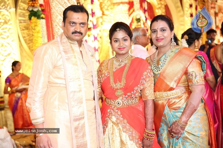Bandla Ganesh Brother's Daughter Wedding Ceremony - 58 / 82 photos