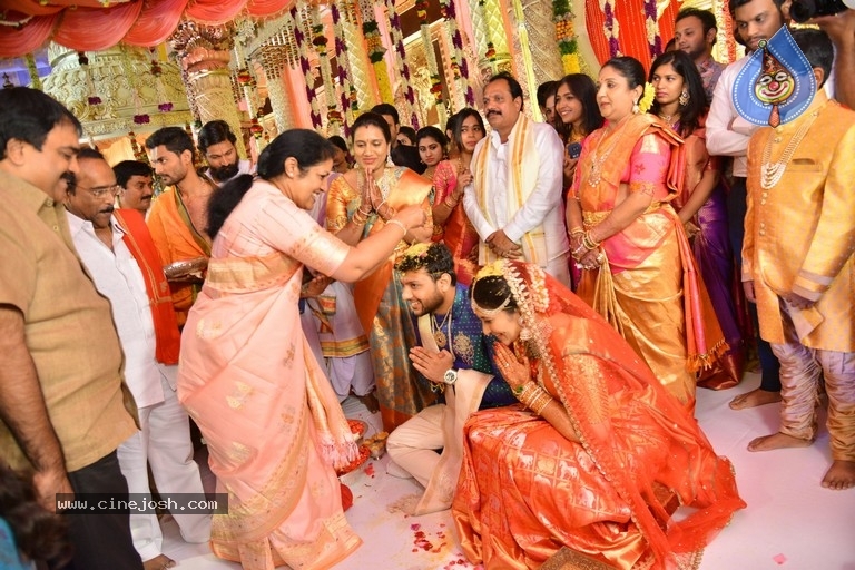 Bandla Ganesh Brother's Daughter Wedding Ceremony - 71 / 82 photos