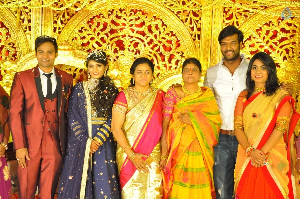 Bhuvan Sagar and Sindhusha Wedding Reception Photos - 108 / 124 photos