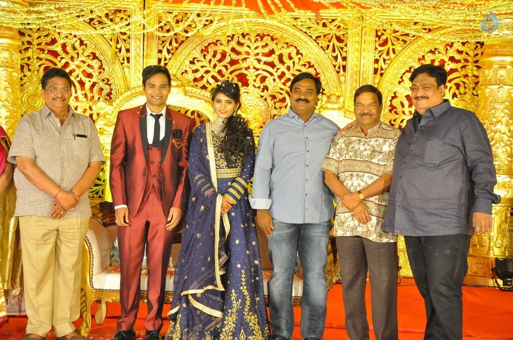 Bhuvan Sagar and Sindhusha Wedding Reception Photos - 121 / 124 photos