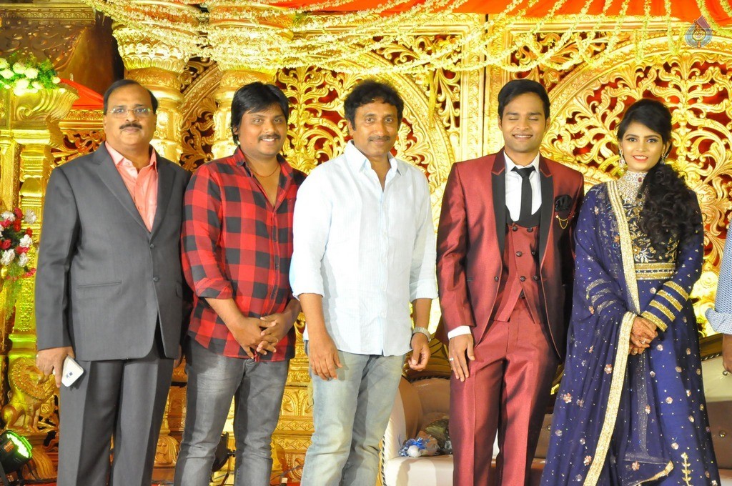 Bhuvan Sagar and Sindhusha Wedding Reception Photos - 123 / 124 photos