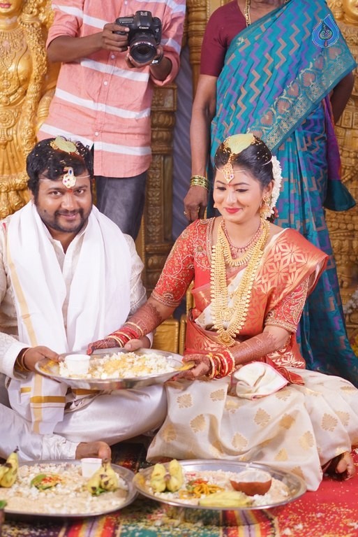 Bobby Simha and Reshmi Wedding Reception  - 1 / 17 photos