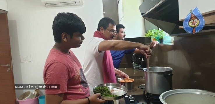 Boyapati Cooking For Family PIcs - 1 / 4 photos