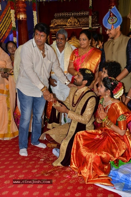 Boyapati Srinu Brother Daughter Tejaswini Weds Midhun Photos - 50 / 51 photos