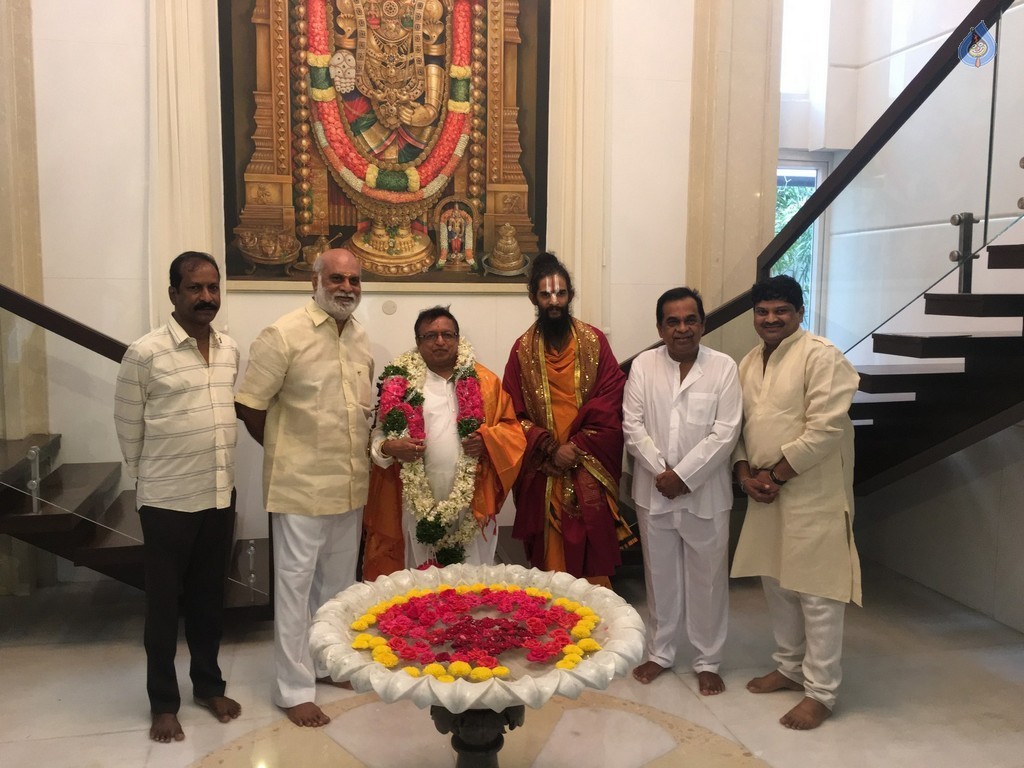 Brahmanandam Felicitates Artist BKS Varma - 10 / 16 photos