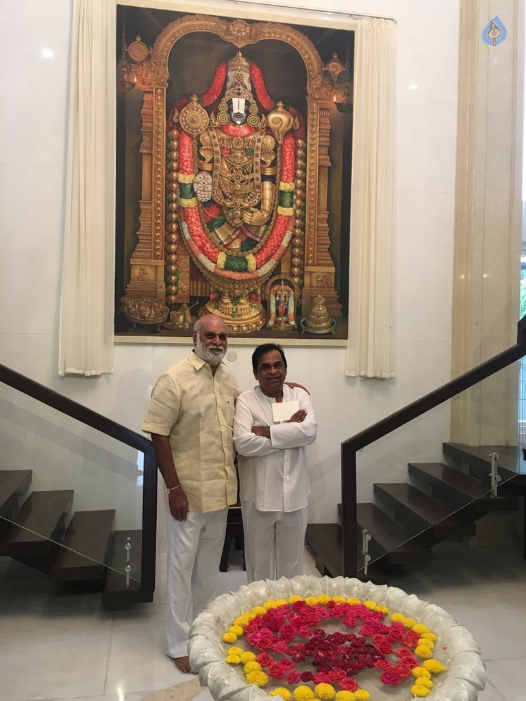 Brahmanandam Felicitates Artist BKS Varma - 13 / 16 photos