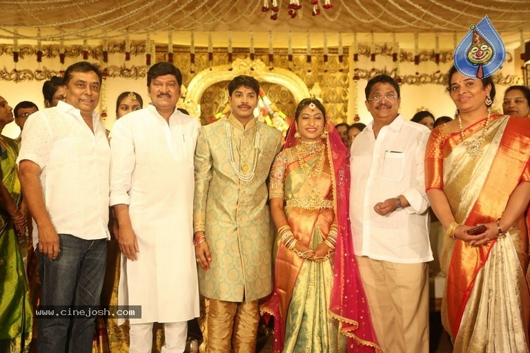 C Kalyan son Teja - Naga Sree Wedding Reception - 13 / 136 photos