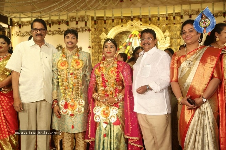 C Kalyan son Teja - Naga Sree Wedding Reception - 66 / 136 photos