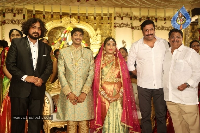 C Kalyan son Teja - Naga Sree Wedding Reception - 72 / 136 photos