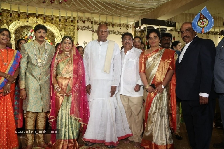 C Kalyan son Teja - Naga Sree Wedding Reception - 81 / 136 photos
