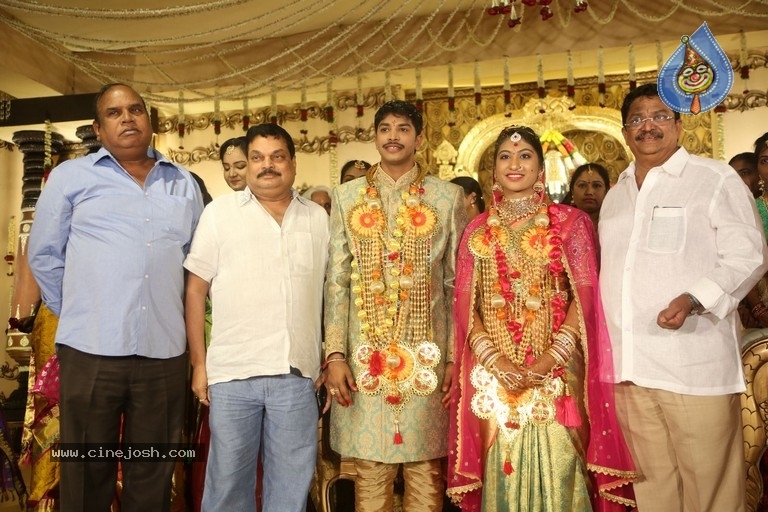 C Kalyan son Teja - Naga Sree Wedding Reception - 86 / 136 photos