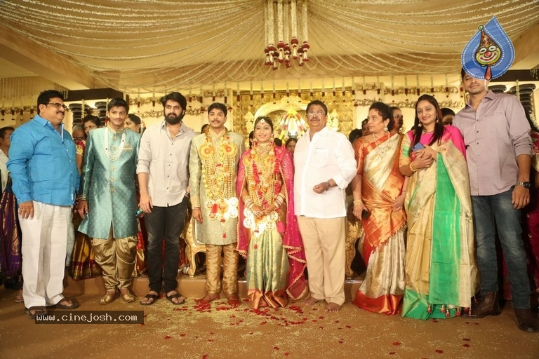 C Kalyan son Teja - Naga Sree Wedding Reception - 105 / 136 photos