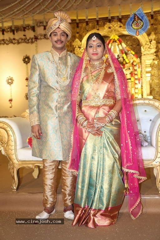 C Kalyan son Teja - Naga Sree Wedding Reception - 106 / 136 photos