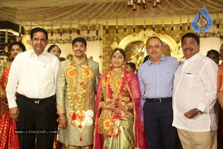 C Kalyan son Teja - Naga Sree Wedding Reception - 114 / 136 photos