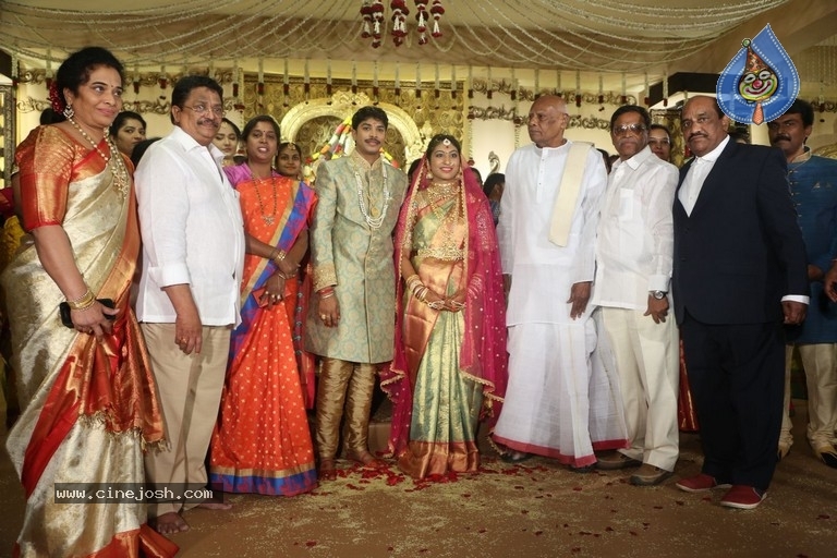 C Kalyan son Teja - Naga Sree Wedding Reception - 127 / 136 photos