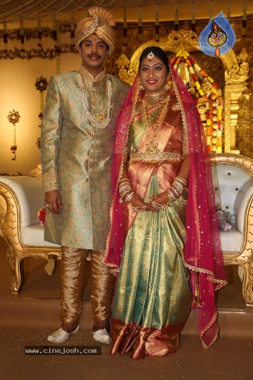 C Kalyan son Teja - Naga Sree Wedding Reception - 129 / 136 photos