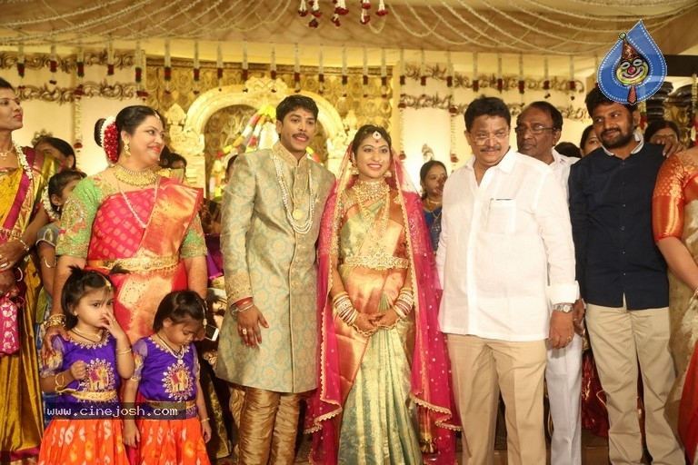 C Kalyan son Teja - Naga Sree Wedding Reception 2 - 15 / 76 photos