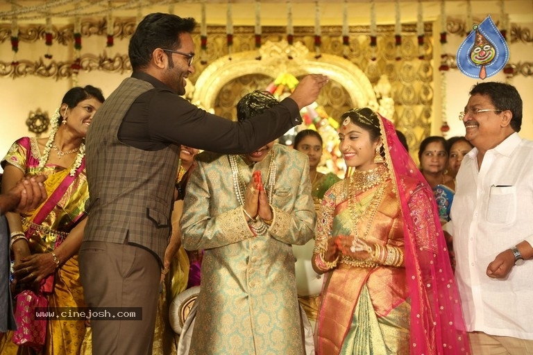 C Kalyan son Teja - Naga Sree Wedding Reception 2 - 17 / 76 photos