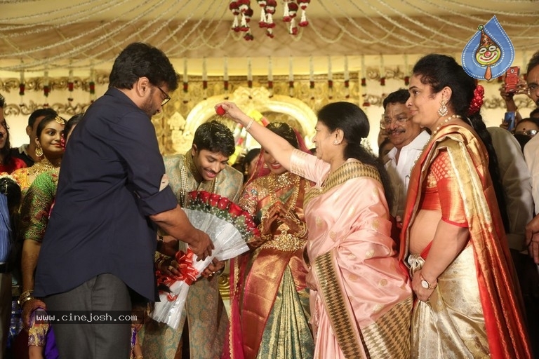C Kalyan son Teja - Naga Sree Wedding Reception 2 - 29 / 76 photos