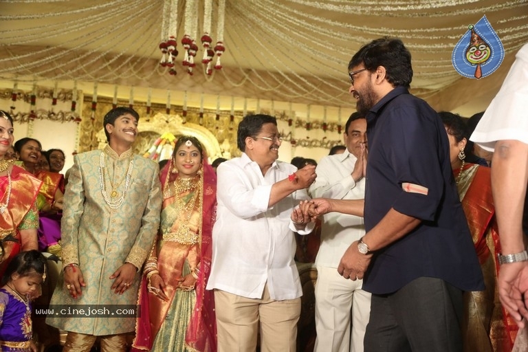 C Kalyan son Teja - Naga Sree Wedding Reception 2 - 37 / 76 photos