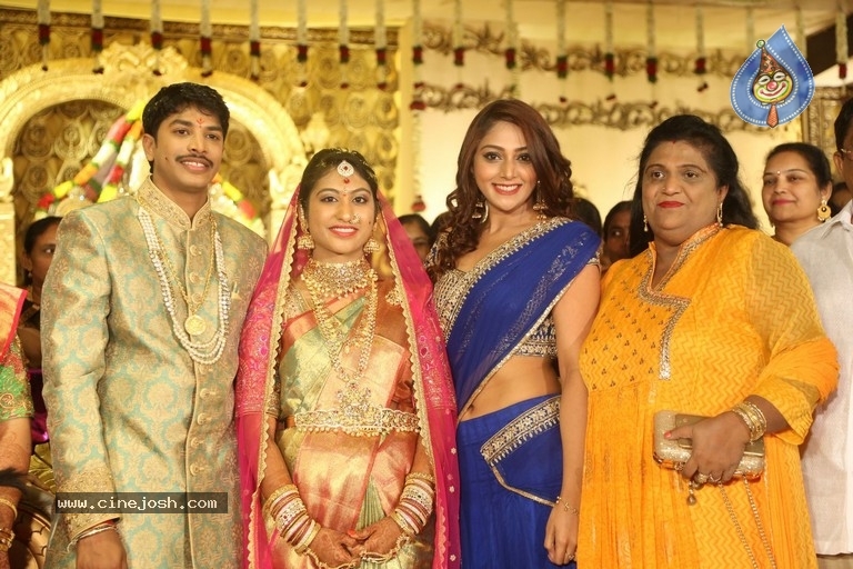 C Kalyan son Teja - Naga Sree Wedding Reception 2 - 43 / 76 photos