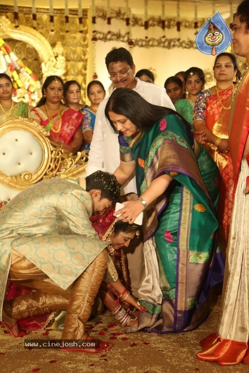 C Kalyan son Teja - Naga Sree Wedding Reception 2 - 50 / 76 photos