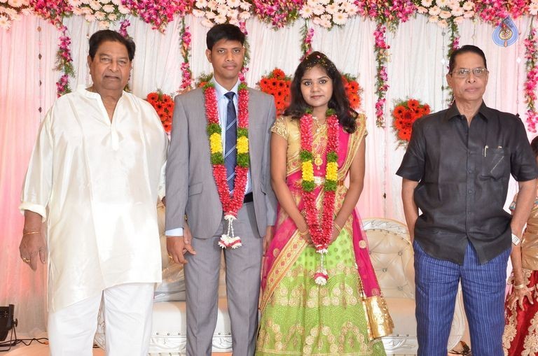 Cameraman Navakanth Son Sumanth Wedding Reception - 12 / 134 photos