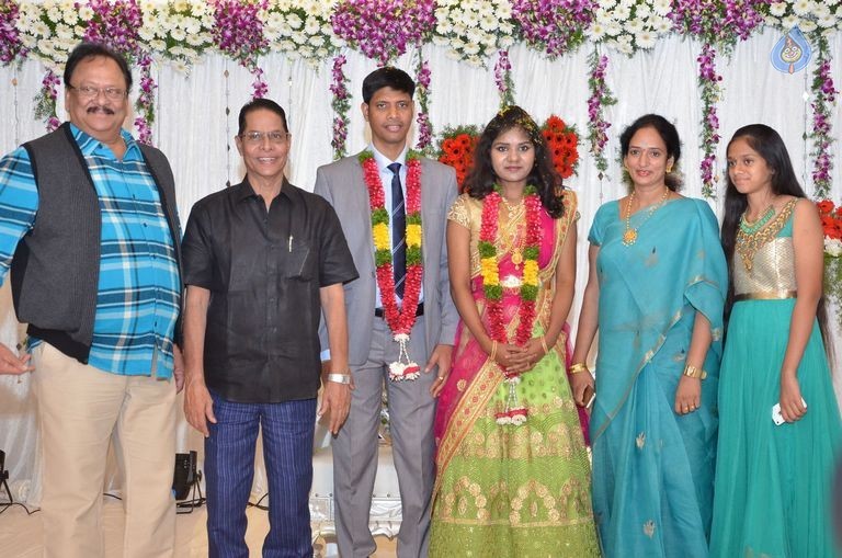 Cameraman Navakanth Son Sumanth Wedding Reception - 20 / 134 photos