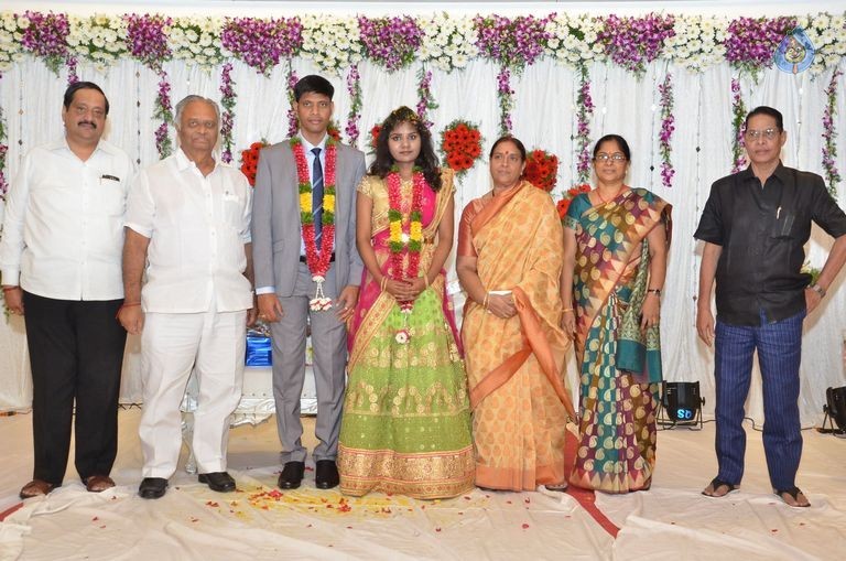 Cameraman Navakanth Son Sumanth Wedding Reception - 85 / 134 photos