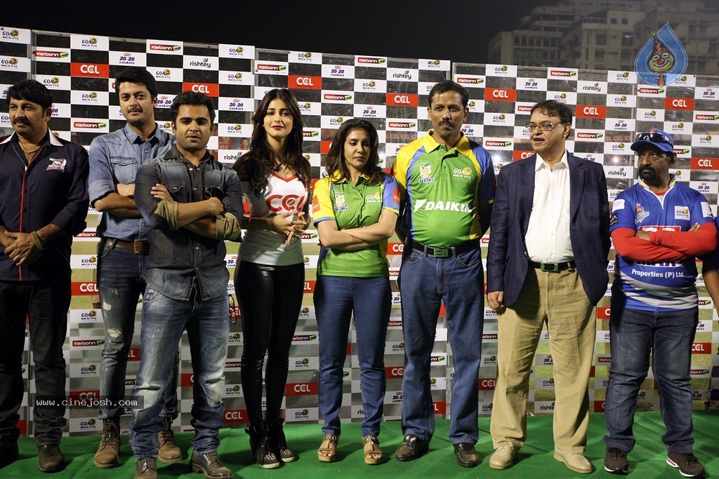 CCL 4 Final Karnataka Bulldozers Vs Kerala Strikers Match Photos - 27 / 62 photos