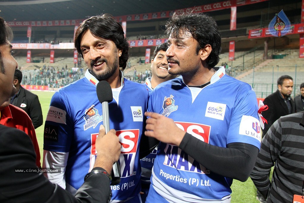 CCL 4 Karnataka Bulldozers Vs Bengal Tigers Match  - 14 / 151 photos